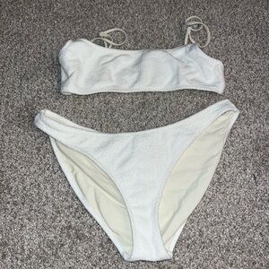 Triangl Swimwear White Bikini Set